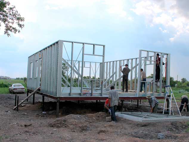 Дом ЛСТК для пострадавших от наводнения весной 2015 года