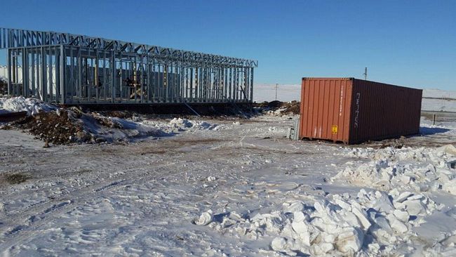 Строительство медицинского пункта в посёлке Терректы с использованием ЛСТК Строительство медицинского пункта в посёлке Терректы с использованием ЛСТК