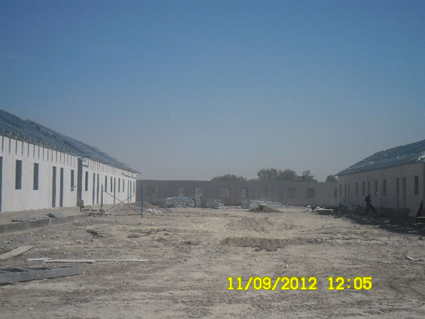 Строительство с применением ЛСТК cлужебных жилых домов в Бахтинском сельском округе Урджарского района Восточно-Казахстанской области