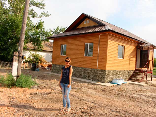 Дом ЛСТК для пострадавших от наводнения весной 2015 года Дом ЛСТК для пострадавших от наводнения весной 2015 года