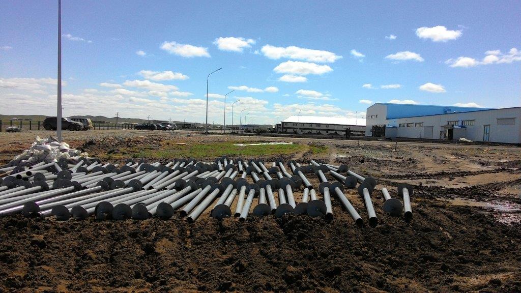 Изготовление и монтаж винтовых свай Изготовление и монтаж винтовых свай