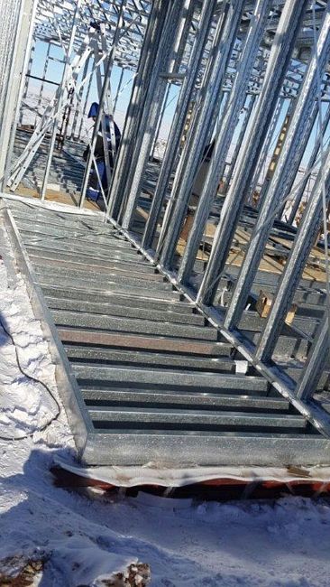 Строительство медицинского пункта в посёлке Терректы с использованием ЛСТК Строительство медицинского пункта в посёлке Терректы с использованием ЛСТК